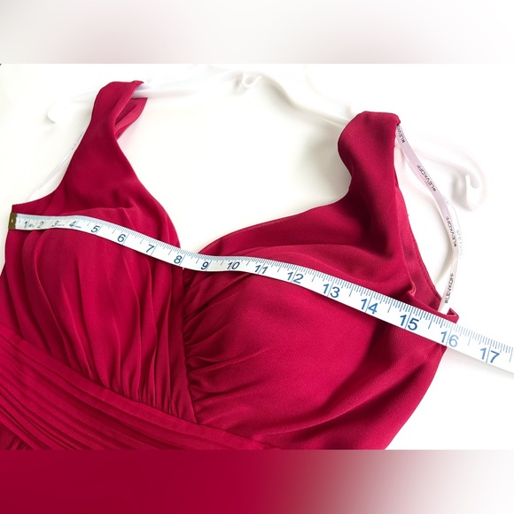 Bill Levkoff Bridesmaid dress Size 4 - color wine/cranberry - Picture 7 of 11